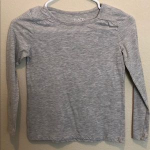 Grey long sleeve Childrens place shirt
